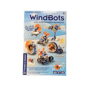 WindBots 6-in-1 Wind Powered Experiment Kit STEM Educational Wind Bot 550047